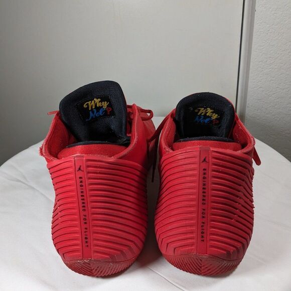 Russell Westbrook’s Jordan Signature, Why Not ZerO.1 Shoe All Red Men's Size 17 - Picture 3 of 15